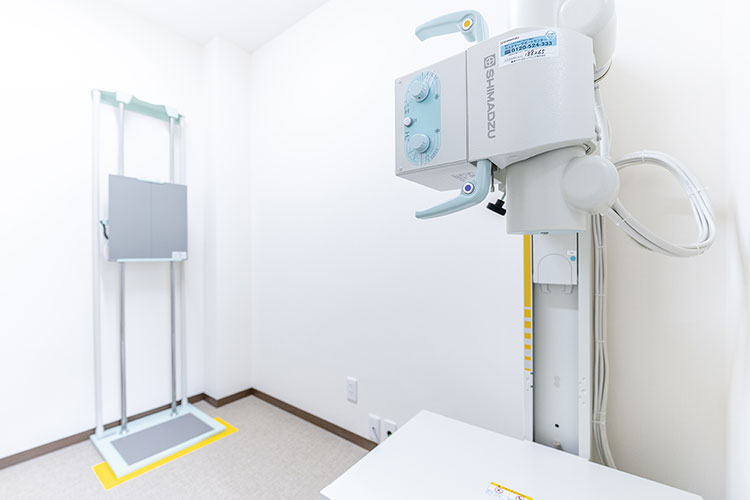 AI診断機能つきレントゲン診断装置