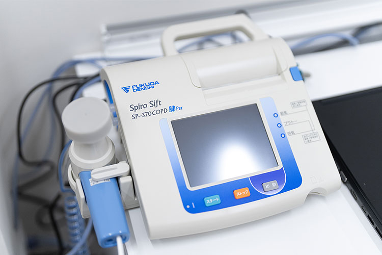 スパイロメーター（肺機能検査装置）
